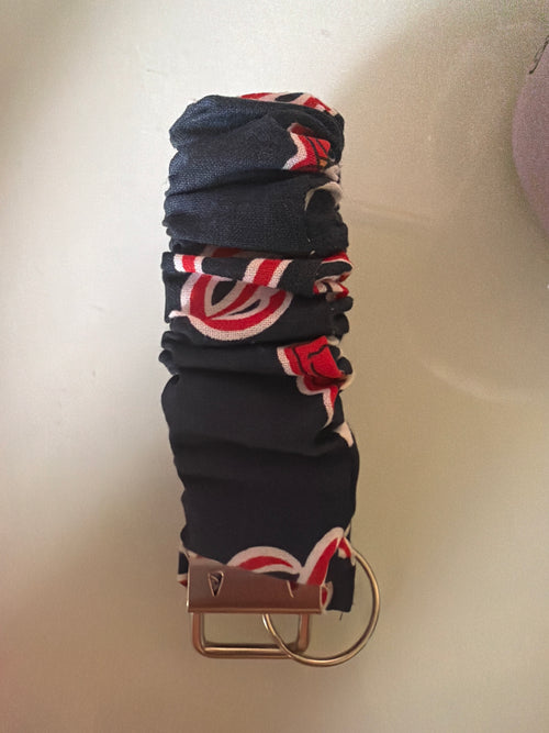 Atlanta Braves Keychain Scrunchie!