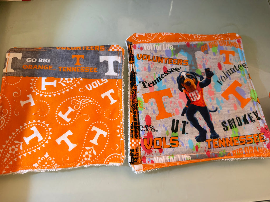 Tennessee Vols Reusable Paper Towels, Dish Towels, Hand Towels!