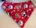 Fourth of July dog bandanas