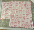 Baby burp cloth and wash cloths